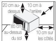 SAMSUNG MC455TBRCBB/EN - Installation du FOUR micro-ondes - 1