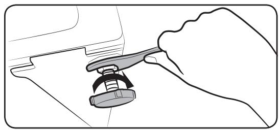 SAMSUNG WD80J6A10AW - ÉTAPE 3 - Réglez le pied de mise à niveau - 2