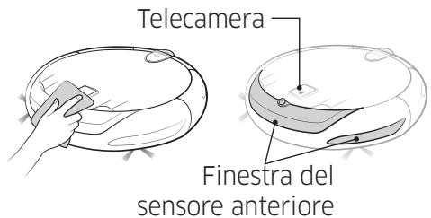 SAMSUNG SR10J503FU - Pulizia dei sensori e della telecamera - 2