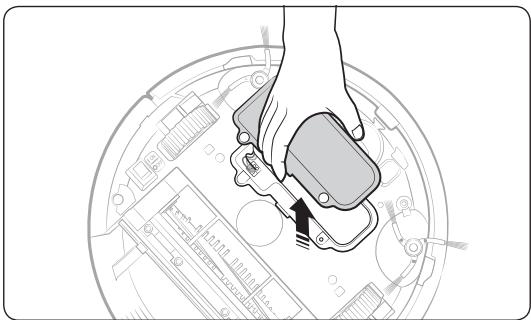 SAMSUNG VR5000 - Comment retirer la batterie - 2