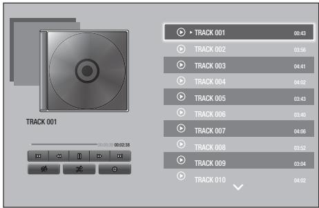 SAMSUNG BD H6500 - Répétition des pistes d'un CD audio - 1