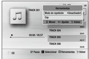 SAMSUNG BDJ5500 - Repeticion de un CD de audio (CD-DA)/MP3 - 1