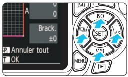 CANON EOS 1200D - Sélectionnez [Écart br/BaL B]. - 1