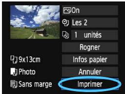 CANON EOS 1200D - Définissez le nombre de copies. - 1