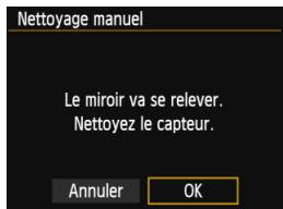 CANON EOS 1200D - MENU Nettoyage manuel du capteur\* - 2