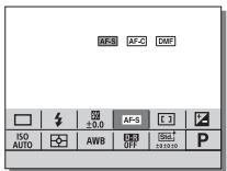 SONY ALPHA 7 - Selecting a function using the Fn (Function) button - 2