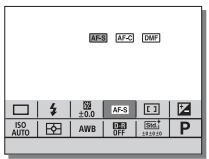 SONY ALPHA 7 - Een functie selecteren met de Fn (functie)-knop - 2