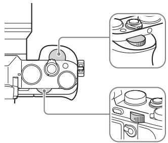 SONY ALPHA 7 - Comment utiliser le sélectionnant avant/sélecteur arrêté - 1