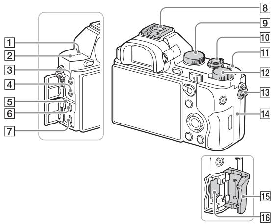 SONY ALPHA 7 - Top side/Side view - 1