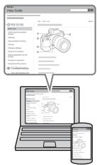 SONY ALPHA 7 - Poznawanie funkcji aparatu ("Przewodnik pomocniczy") - 1