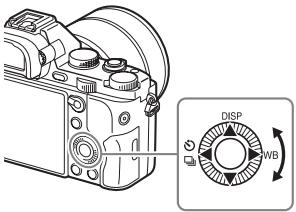 SONY ALPHA 7 - Hur man anvander styrratten - 1