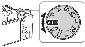 SONY ALPHA 7 - Selección de un modo de toma - 1