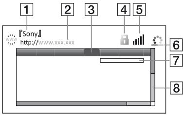 SONY BDP-S4200B - Anzeige des Internet-Browsers - 1