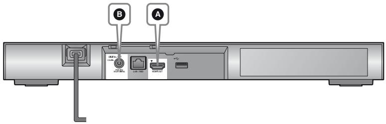 SONY BDP-S7200 - Aansluten op uw AV-versterker (receiver) - 1