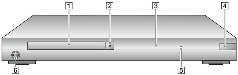 SONY BDPS 7200 - Voorpaneel - 1