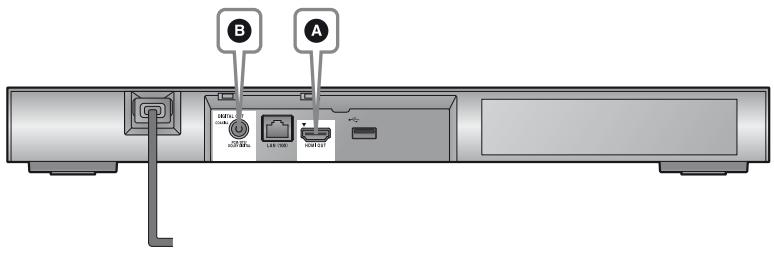 SONY BDPS 7200 - Aansluten op uw AV-versterker (receiver) - 1