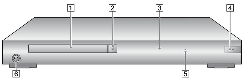 SONY BDPS 7200 - Panneau avant - 1