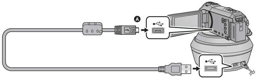 PANASONIC HC-V750 - Connexion de la tourelle télécommandée à cet appareil - 1