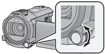 PANASONIC HC-V750 - Réglage manuel de la valeur du diaphragme/gain - 1