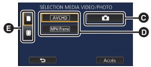 PANASONIC HC-V750 - Lecture des images animées/images fixes - 4