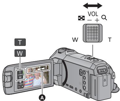 PANASONIC HC-V750 - Utilisation du zoom - 1