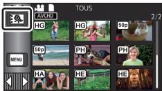 PANASONIC HC-V750 - Pour enregistrer une scène retouchée manuellement - 1