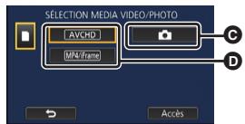 PANASONIC HC-V750 - Lecture des images animées/images fixes - 3