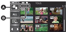 PANASONIC HC-V750 - Lecture des images animées/images fixes - 2
