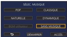 PANASONIC HC-V750 - Touchez [demarrer]. - 1