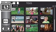 PANASONIC HC V770 - Pour enregistrer une scène retouchée manuellement - 1