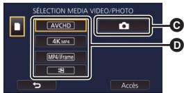 PANASONIC HC V770 - Lecture des images animées/images fixes - 3