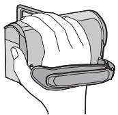 PANASONIC HC V770 - Positionnement de base du caméscope - 1