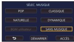 PANASONIC HC V770 - Touchez [demarrer]. - 2