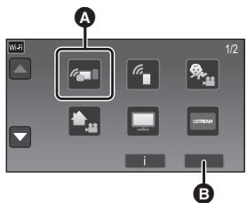 PANASONIC HC V770 - Utilisation de NFC pour établir une connexion - 1