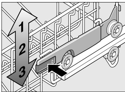 BOSCH SMS25GW02E - Panier à vaisselle supérieur avec manettes laterales - 1