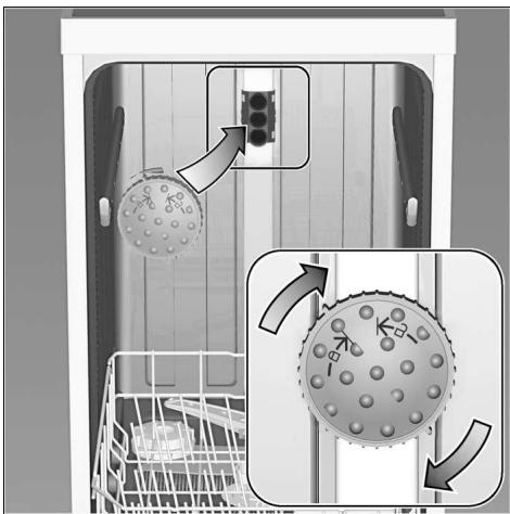 BOSCH SMS25GW02E - Tête pulvérisatrice pour plaque à pâtisserie * - 1