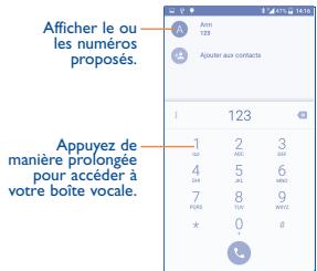 ALCATEL ONE TOUCH GO PLAY - Passer un appel - 2
