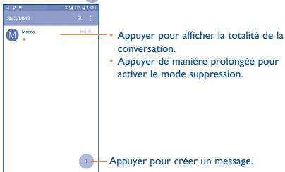 ALCATEL ONE TOUCH GO PLAY - Rédiger un message - 1