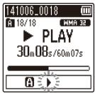 OLYMPUS VN-731 PC - Lecture A-B repétée - 2