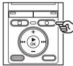 OLYMPUS VN-732PC - Appuyez sur la touche REC (●) pour démarrer l'enregistrement. - 1