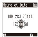 OLYMPUS VN-733 PC - Appuyez sur la touche + / - pour modifier la valeur. - 2