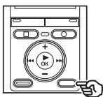 OLYMPUS WS-833 - Suppression d'une marque d'index/temporaire - 1