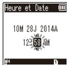 OLYMPUS WS 833 - Appuyez sur la touche  ou pour selectionner I'elément de configuration souhaite. - 2