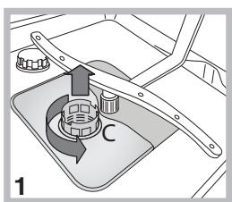 INDESIT DISR16M19AEU - Kaθαρισμός των φιλτρων - 1