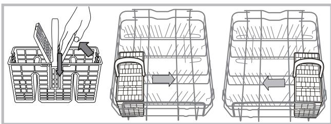 INDESIT DISR16M19AEU - Panier à couverts - 1
