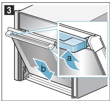 NEFF B58VT68NO - Accrocher la porte de l'appareil - 3