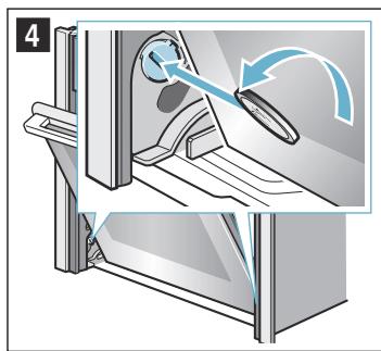 NEFF B58VT68NO - Accrocher la porte de l'appareil - 4