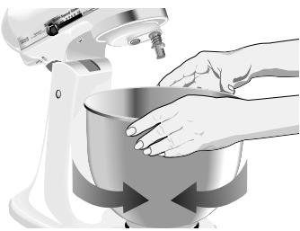 KITCHENAID 5K45SS EWH CLASSIC - Attention - 2