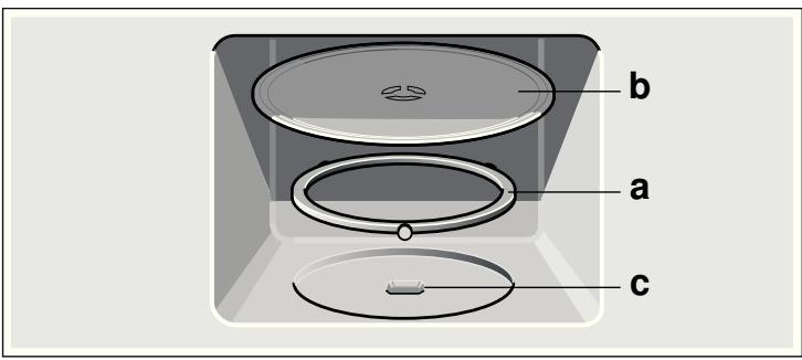 NEFF HW5350N - Mise en place du plateau tournant : - 1