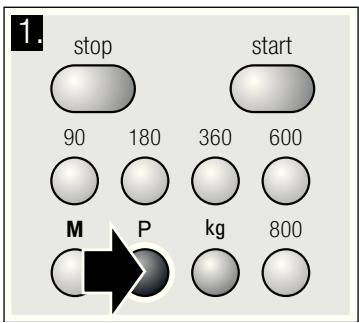 NEFF HW5350N - Réglage du programme - 1